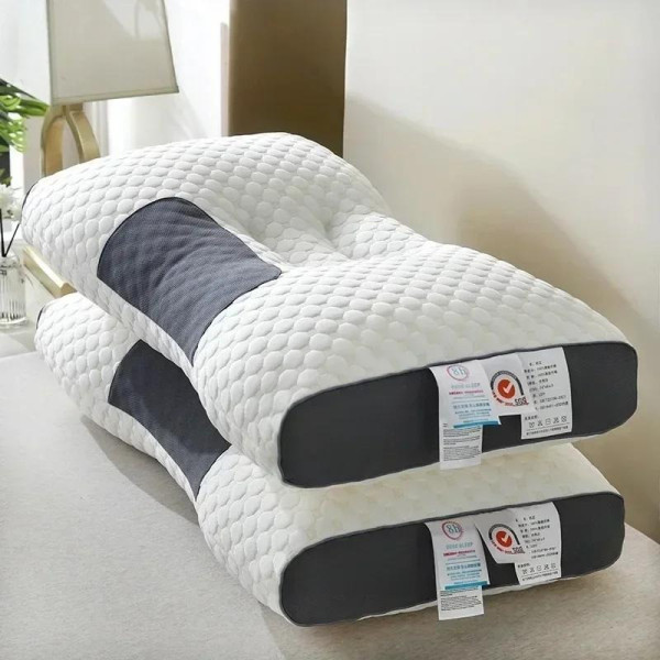 Анатомічна подушка для сну Casual Pillow01, підтримка шиї та хребта, гіпоалергенна