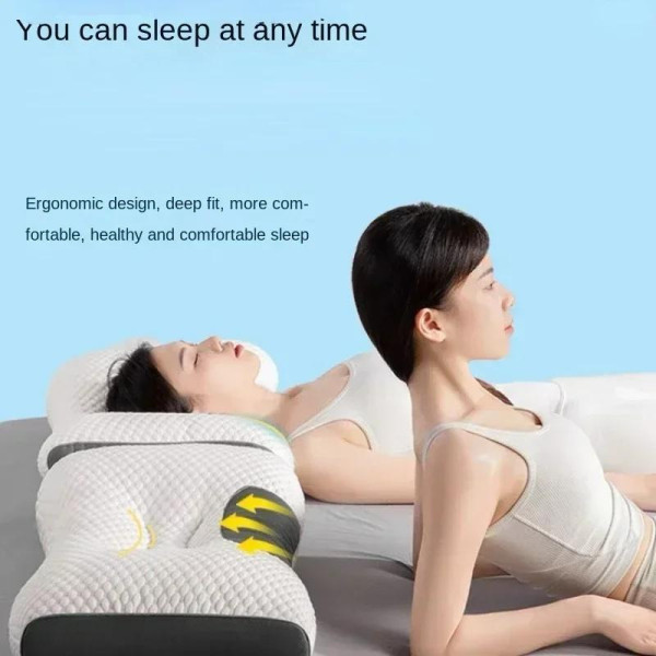 Ортопедическая анатомическая подушка для сна Casual Pillow01 с поддержкой шеи и позвоночника, гипоаллергенная