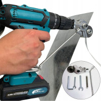 Металеві ножиці-насадка на шурупокрут та дриль для точного різання