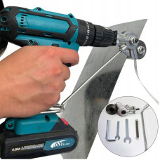 Металеві ножиці-насадка на шурупокрут та дриль для точного різання