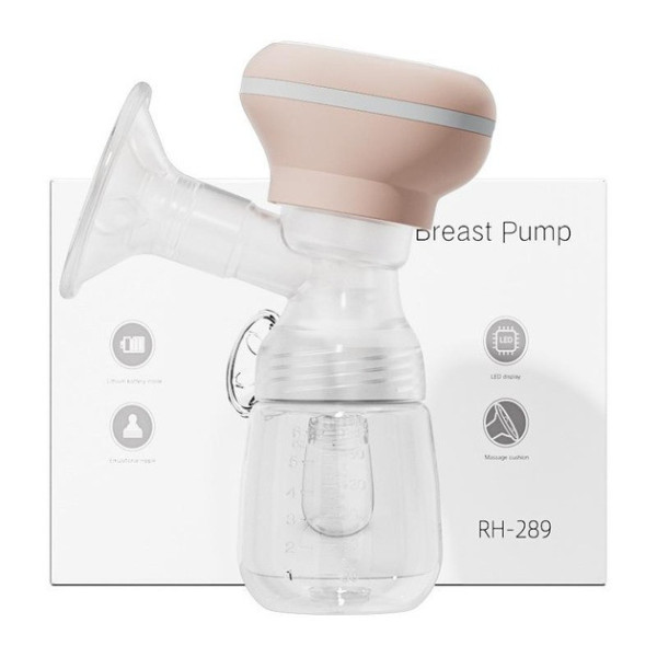 Електромолоковідсмоктувач Zhibao двофазний, компактний і тихий, USB