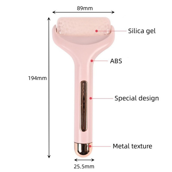 Механический ледяной роллер для лица Flawless Ice Roller с одной массажной головкой и охлаждающим эффектом