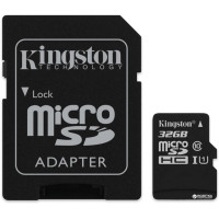 Універсальна карта пам'яті MicroSD Kingston 32 ГБ, Class 10, UHS-I