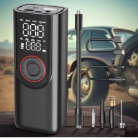 Електричний компресор ATJ-9566 150 PSI з акумулятором і цифровим дисплеєм