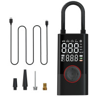 Універсальний автокомпресор 12V для підкачування шин з електронним дисплеєм