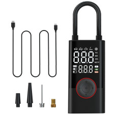 Універсальний автокомпресор 12V для підкачування шин з електронним дисплеєм