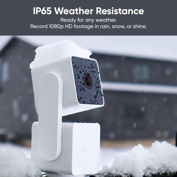 IP-камера Wyze Cam Pan v3 1080p с поворотом, ночным видением и защитой IP65 для улицы и дома