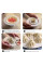 Аппарат для лепки хинкали и пельменей Khinkali Maker с пластиковым корпусом, ручное приспособление