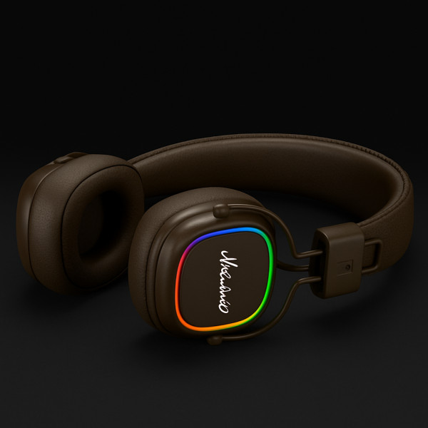 Навушники Marshall A30 бездротові Bluetooth, стильні та комфортні, коричневі