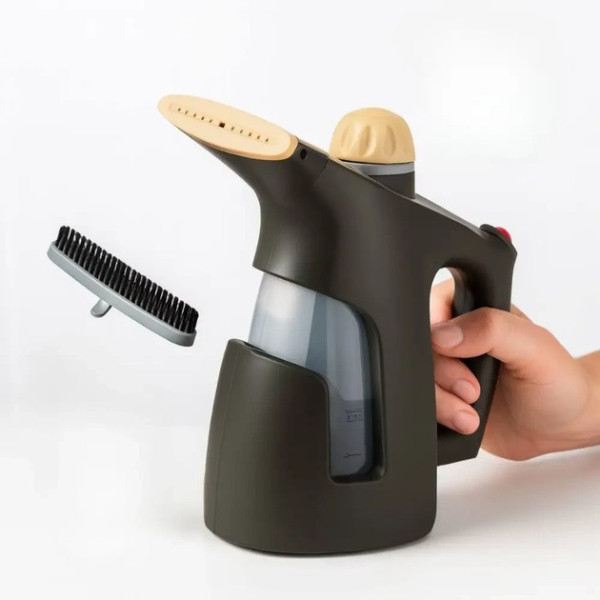 Ручний відпарювач одягу Domotec MS 1161BR, чорний, 200 мл, 800 Вт