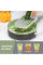 Багатофункціональна овочерізка з контейнером Vegetable Cutter C351, терка для нарізки овочів з регульованими лезами