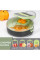 Багатофункціональна овочерізка з контейнером Vegetable Cutter C351, терка для нарізки овочів з регульованими лезами