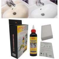 Очисний гель WRMOO 150 мл із губкою, засіб для ванни та кухні, видалення нальоту LY-453