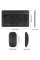 Клавіатура та миша з Bluetooth AND 5370, перезаряджувана, ергономічна