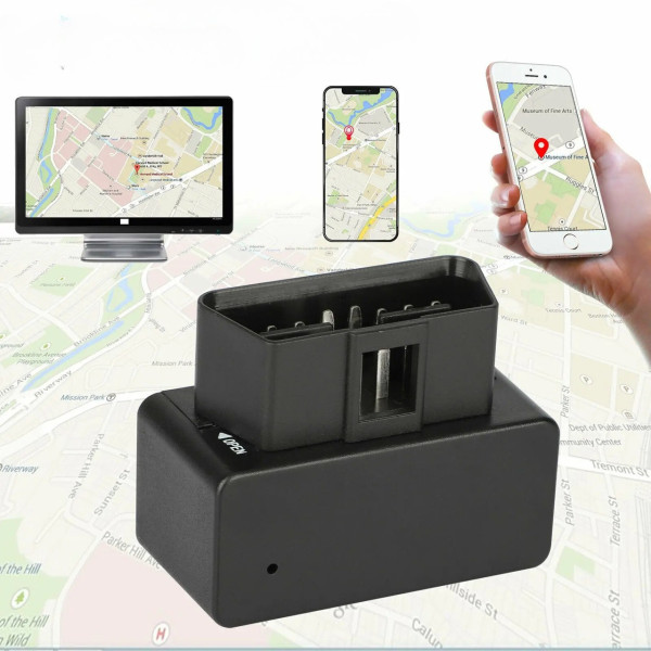 Автомобильный GPS-трекер G500M OBD2 с GSM/GPRS, удалённым отслеживанием, виброоповещением и историей маршрутов