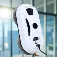 Робот для миття вікон W13 з пультом, 3 автоматичні режими очищення скла, стін і підлог