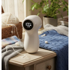 Акумуляторна бездротова машинка JOYROOM JR-CY517 для видалення ковтунців з LED-дисплеєм і шістьма лезами