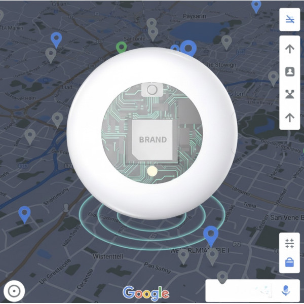 Мини GPS трекер TX02 с функцией геолокации, SOS кнопкой и GSM связью для iOS