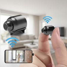 Бездротова Wi-Fi IP X5 акумуляторна, з об'єктивом 160°, нічним баченням, детектором руху, віддалений APP