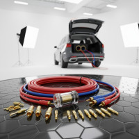 Комплект дротів для сабвуфера MDK MD-86 CYO 8GA набір дротів для підсилювача