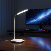 Настільна гнучка лампа Led SST-801 Світильник акумуляторний настільний