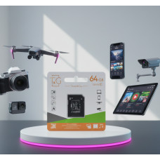 Картка пам'яті MicroSDXC 64 GB UHS-I Class 10 T&G + SD-адаптер