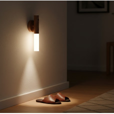 Настінний ліхтар-нічник акумуляторний W-52 з датчиком руху