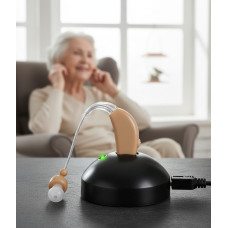 Електронний акумуляторний підсилювач звуку, слуховий апарат Ultra Sound Amplifier