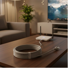 Кабель для інтернету) патч-корд UTP LAN 10m