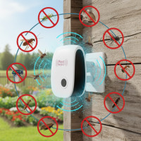 Відлякувач Ультразвуковий від гризунів і тарганів PEST REJECT HC-9 від мережі