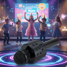 Бездротовий мікрофон караоке з колонкою Bluetooth USB Wster WS-858