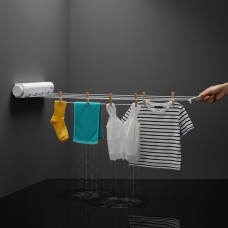 Автоматична витяжна настінна сушарка для білизни Dogus на балкон 4 шнури по 3,2 м