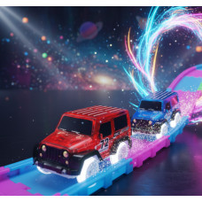 Машинки додаткові Межик Трек Magic Tracks зі світлодіодами