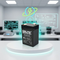 Акумулятор для електронних ваг, ліхтарів, світильників GDLiting GD-645 6V4.0AH