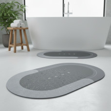 Килимок супер водопоглинальний для ванної кімнати та кухні 40х60 см вбирає воду