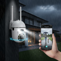 Вулична Wi-Fi PTZ IP-камера A1 2 Мп із поворотною головкою, нічним баченням, App керуванням