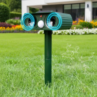 Ультразвуковий відлякувач тварин Solar Animal Repeller на сонячній батареї для захисту ділянки