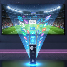 Антена кімнатна для цифрового телебачення X-Digital Clear-TV, для телевізорів із вбудованим Т2 тюнером