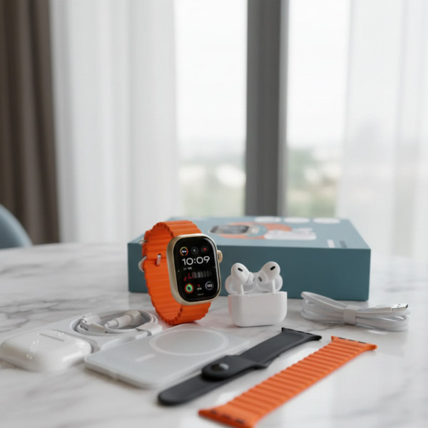 Смарт-набір X8 Watch set 3 в 1 з годинником, бездротовими навушниками та павербанком