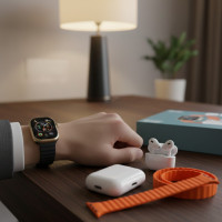 Смарт-набір X8 Watch set 3 в 1 з годинником, бездротовими навушниками та павербанком