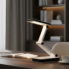 Настільна світлодіодна трансформер лампа на акумуляторі Yiteng YT-666 24 LED