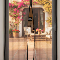 Антимоскітна сітка-штора на магнітах 210х105 см Magic Mesh