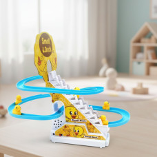 Качина траса Small Duck інтерактивна для дітей із підіймальним механізмом 3 качки