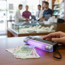 Портативний ручний детектор валют, банкнот з ультрафіолетовою лампою DL-01