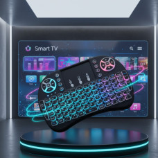 Міні клавіатура з підсвіткою і тачпадом для Android TV BOX UKC MWK08/i8 LED