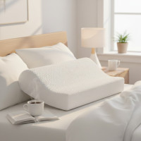 Анатомічна подушка для сну гіпоалергенна з ефектом пам'яті Ортопедична подушка Memory Pillow