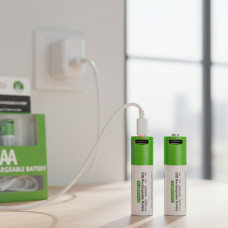 Батарейки AA Smartools USB Type-C 1.5V 2600mWh комплект 2 штуки