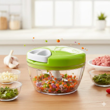 Ручний кухонний подрібнювач Multifunctional High Speedy Chopper овочерізка