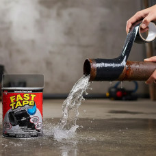 Водонепроникна ізоляційна клейка стрічка скотч 10х150 см Фаст тейп Fast Tape