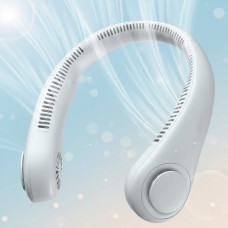 Вентилятор на шию Bladeless Neck Cooler · до 16 годин роботи акумулятора · 3 режими обдування обличчя